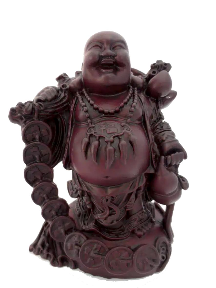 Röd Penga Buddha  - 3