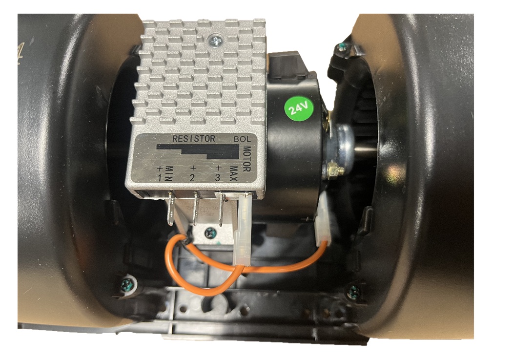 Fan motor 24V 3-speed - 3