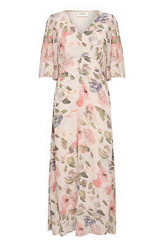 HAILEY LONG DRESS - CREAM