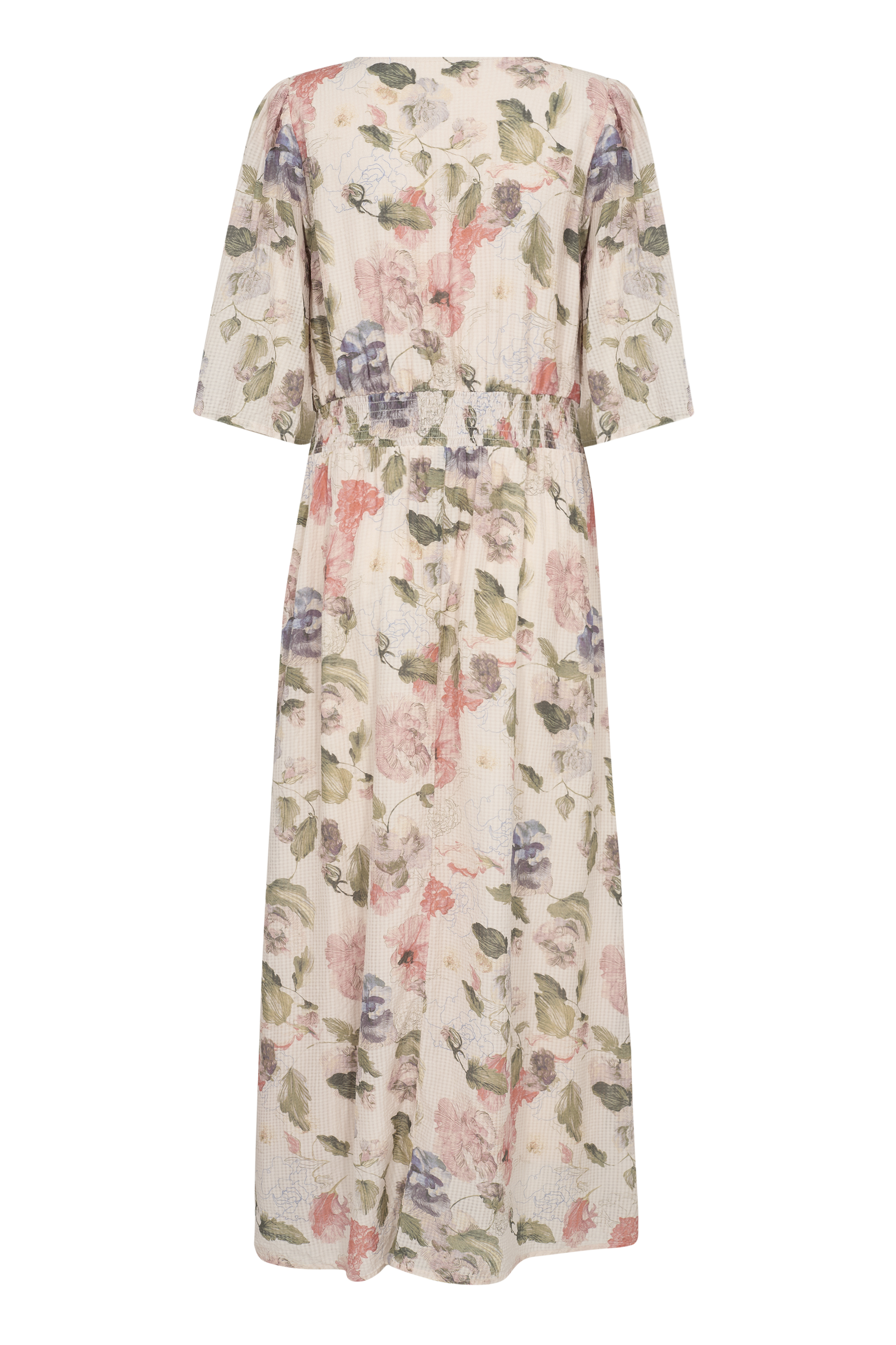 HAILEY LONG DRESS - CREAM - 2