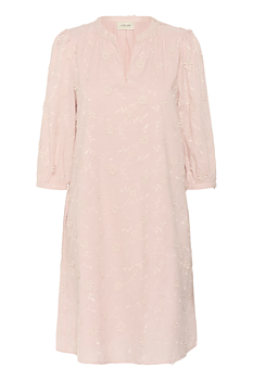 OLIVIA DRESS - SEPIA ROSE - CREAM
