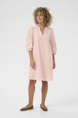 OLIVIA DRESS - SEPIA ROSE - CREAM - 6