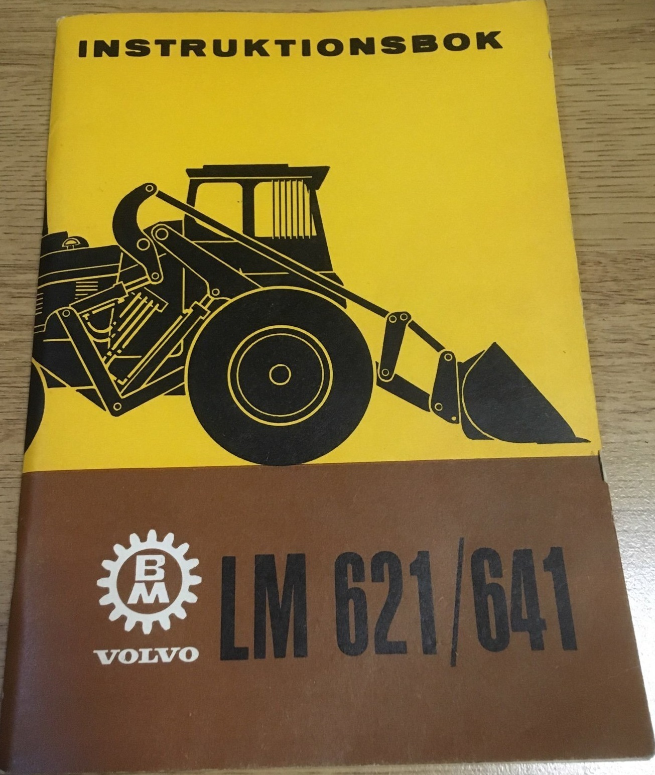 1970-1971 Volvo BM LM 621/641 Instruktionsbok 12.70