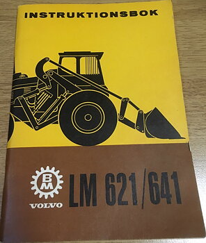 1970-1971 Volvo BM LM 621/641 Instruktionsbok 12.70