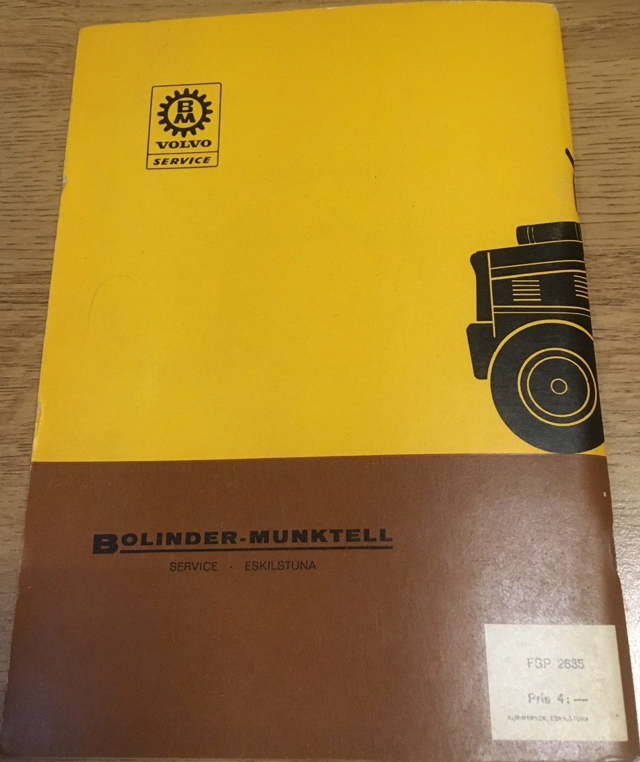 1970-1971 Volvo BM LM 621/641 Instruktionsbok 12.70 - 2