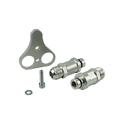  Oil cooler adapter for ZF 8HP70 BMW diesel gearbox + aluminium flare fittings M18x1.5 AN10