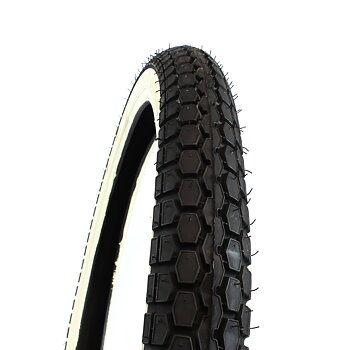 Dekk Continental 2,25x19 - Med hvit sidevegg. KKS10