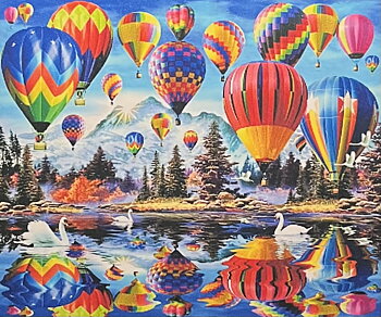 Luftballonger, Diamond Picture Diamond Painting