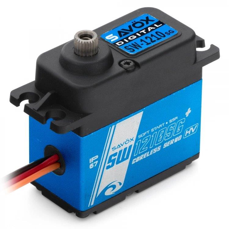 SAVÖX SW-1210SG Plus Servo 32Kg 0,13s HV Alu Coreless Steel Gear WP