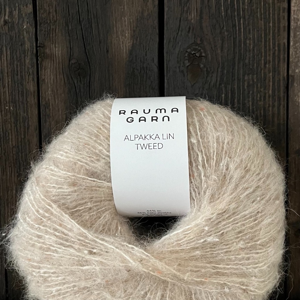 ALPAKKA LIN TWEED BEIGE 11466