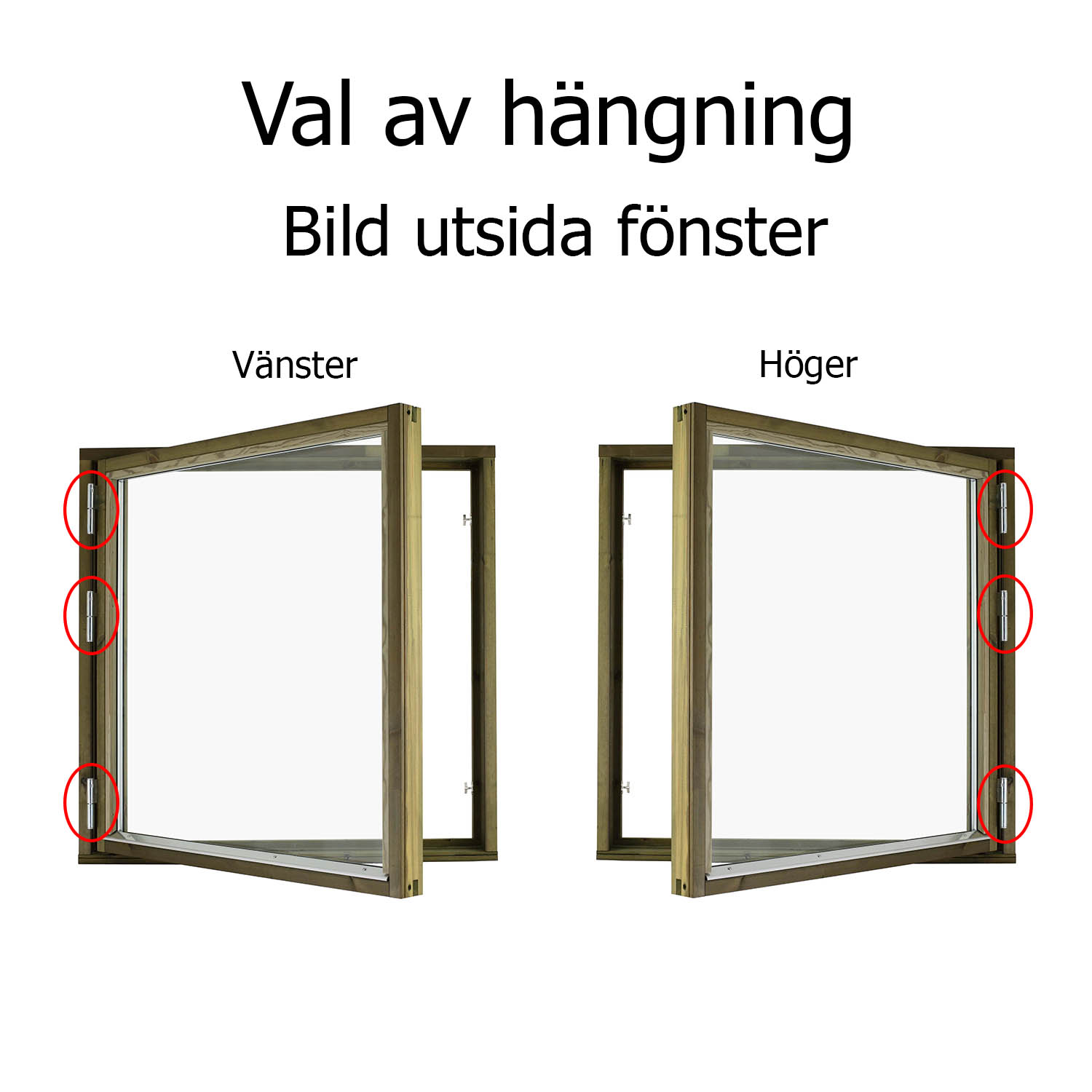 Stallfönster Sidohängt utåtgående - 3
