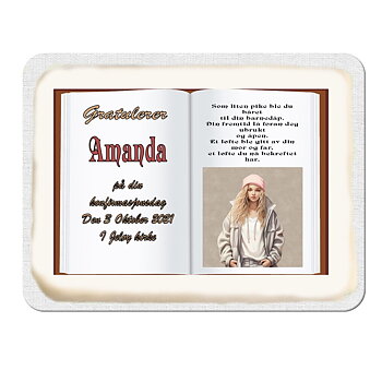 Kakebilde Konfirmasjon pike 19