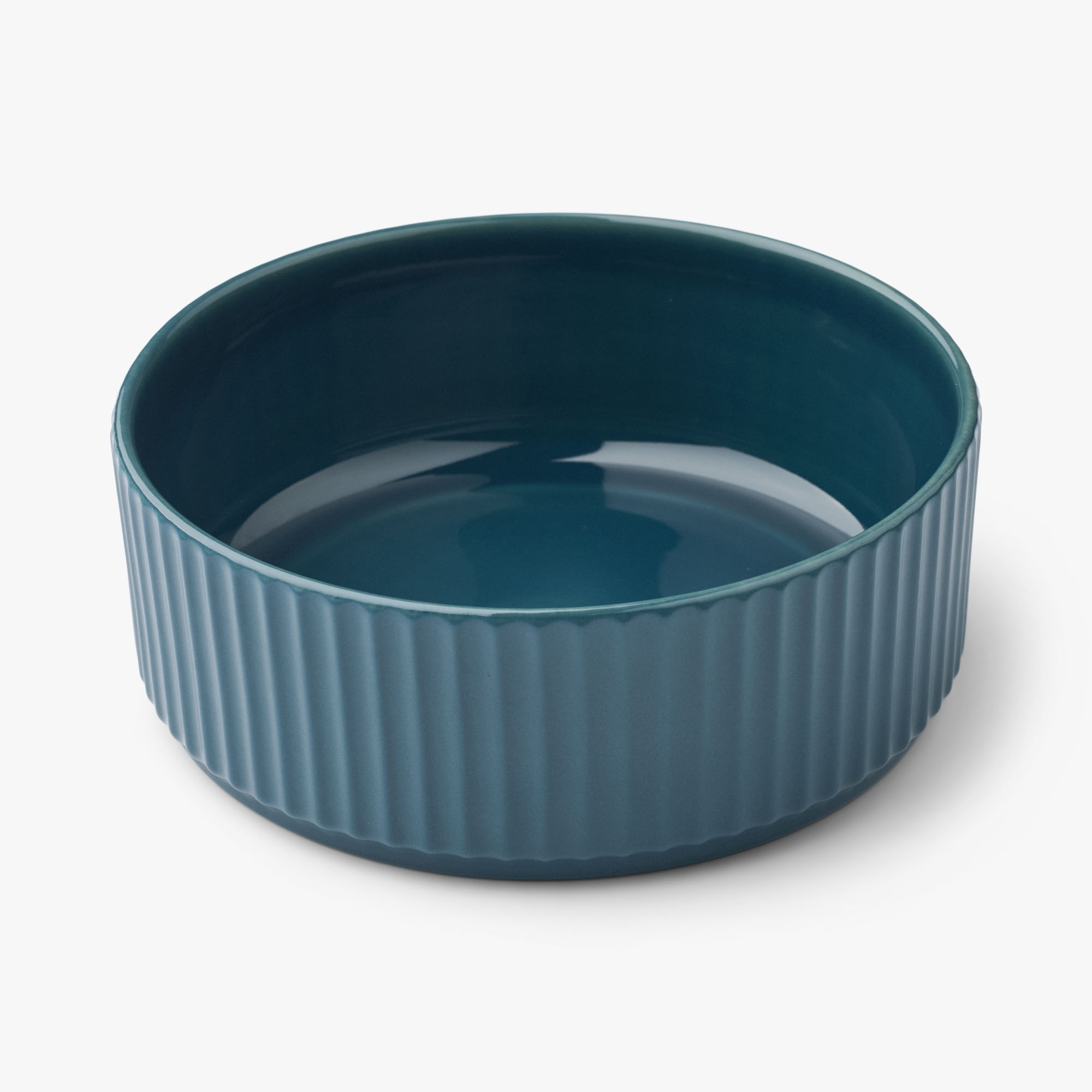 Dog Copenhagen Kronborg Food Bowl - Petrol Blue