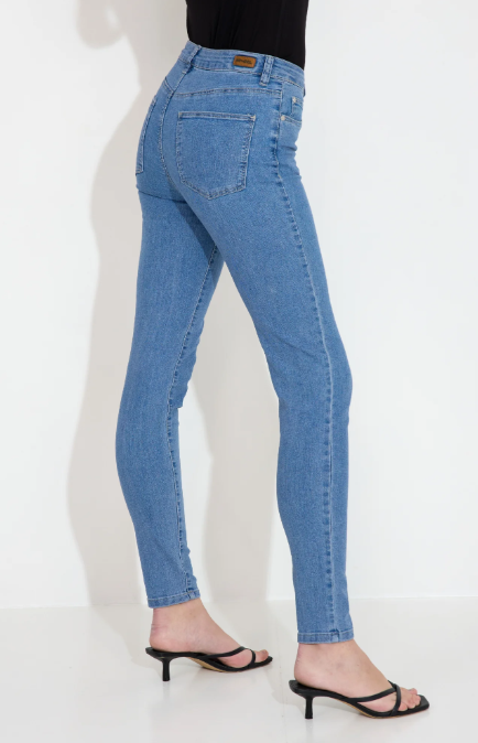 Mingel- Zazza Jeans Light Indigo