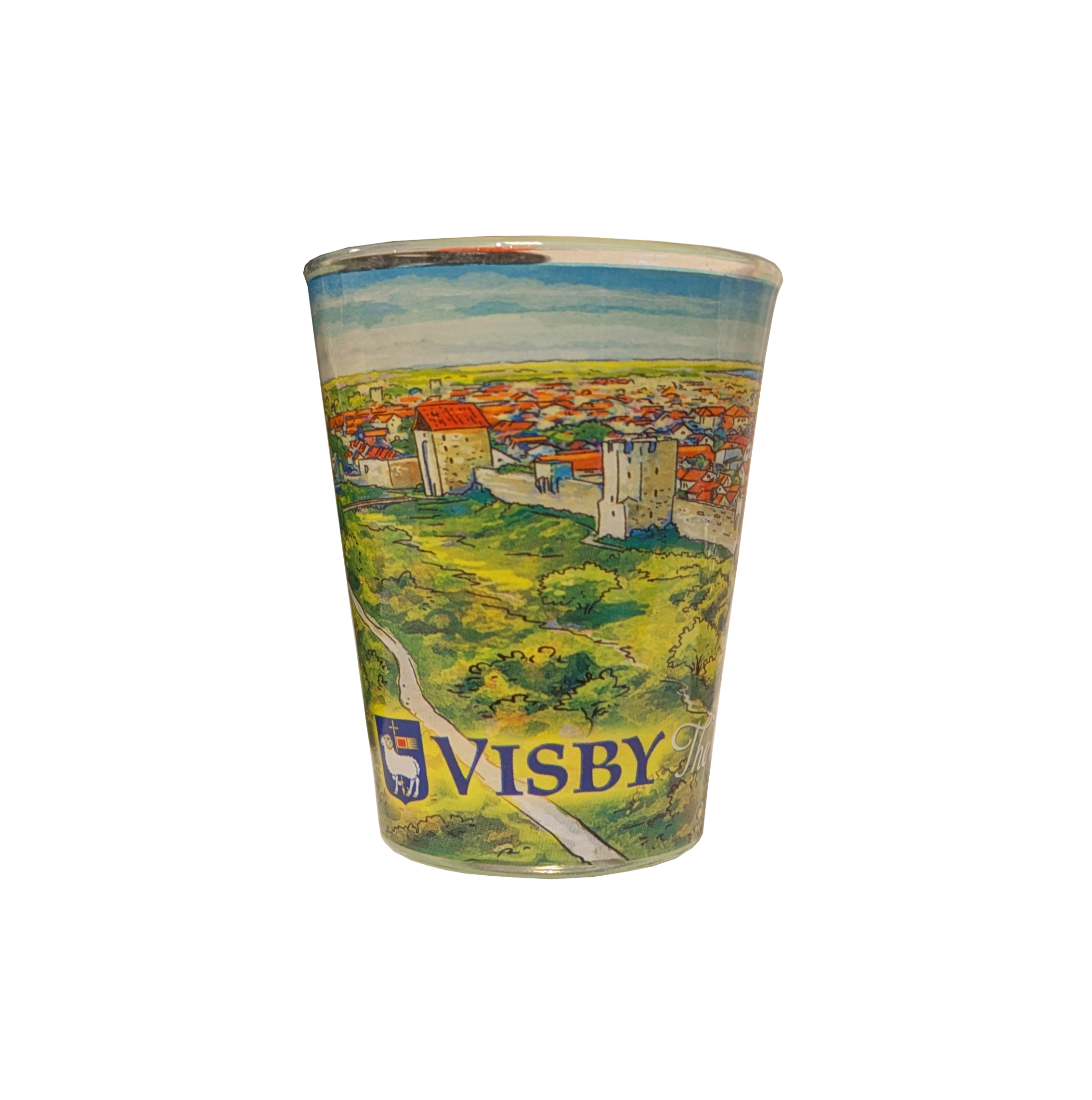 Shotglas Visby Watercolour 12st/fp