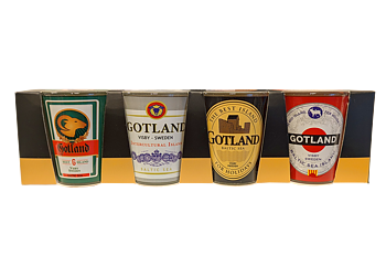 Shotglas 4-pack Gotland 12st/fp