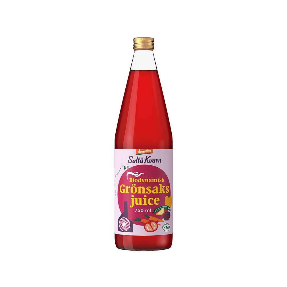 Grönsaksjuice 750ml Saltå Kvarn