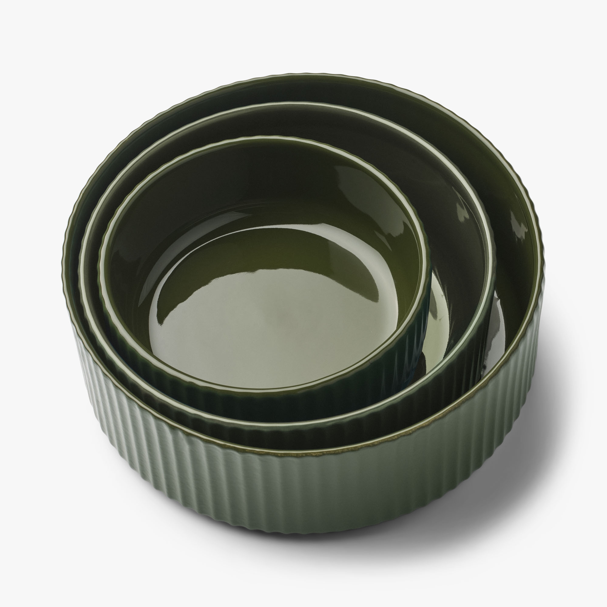 Dog Copenhagen Kronborg Food Bowl - Racing Green - Classic