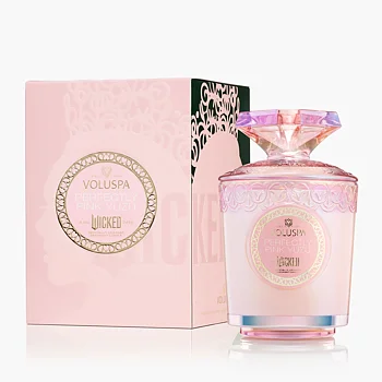Voluspa Wicked Perfectly Pink Yuzu Boxed Candle