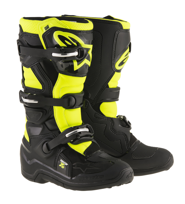 Alpinestars Stövel Tech 7s Junior Svart/Fluo