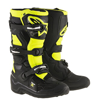 Alpinestars Stövel Tech 7s Junior Svart/Fluo