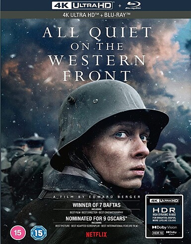 All Quiet On The Western Front - Limited Collector's Digibook Edition (BLU-RAY 4K ULTRA HD + BLU-RAY)