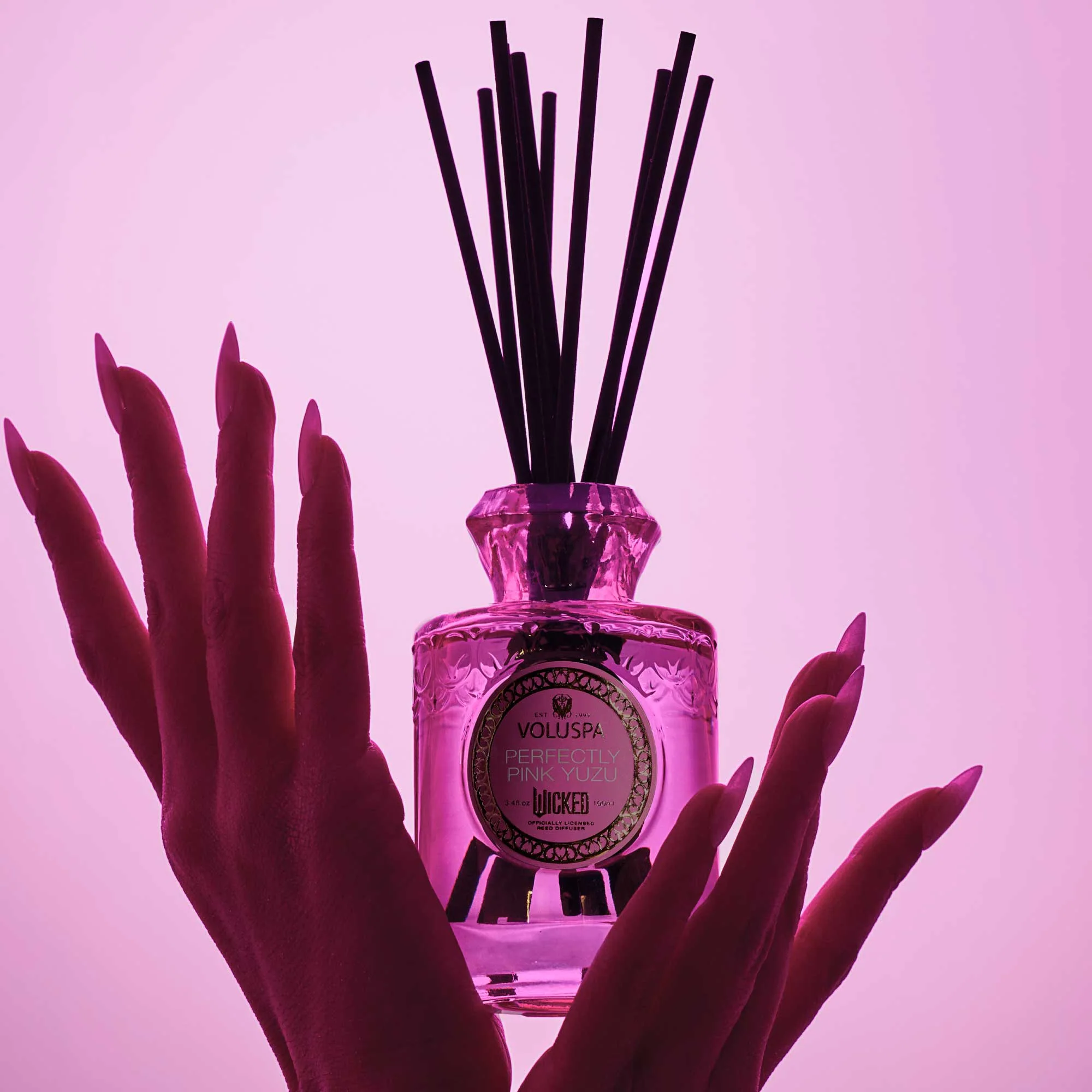 Voluspa Wicked Perfectly Pink Yuzu Diffuser 100ml - 3