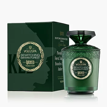 Voluspa Wicked  Bewitching Banyan Forest Boxed Candle