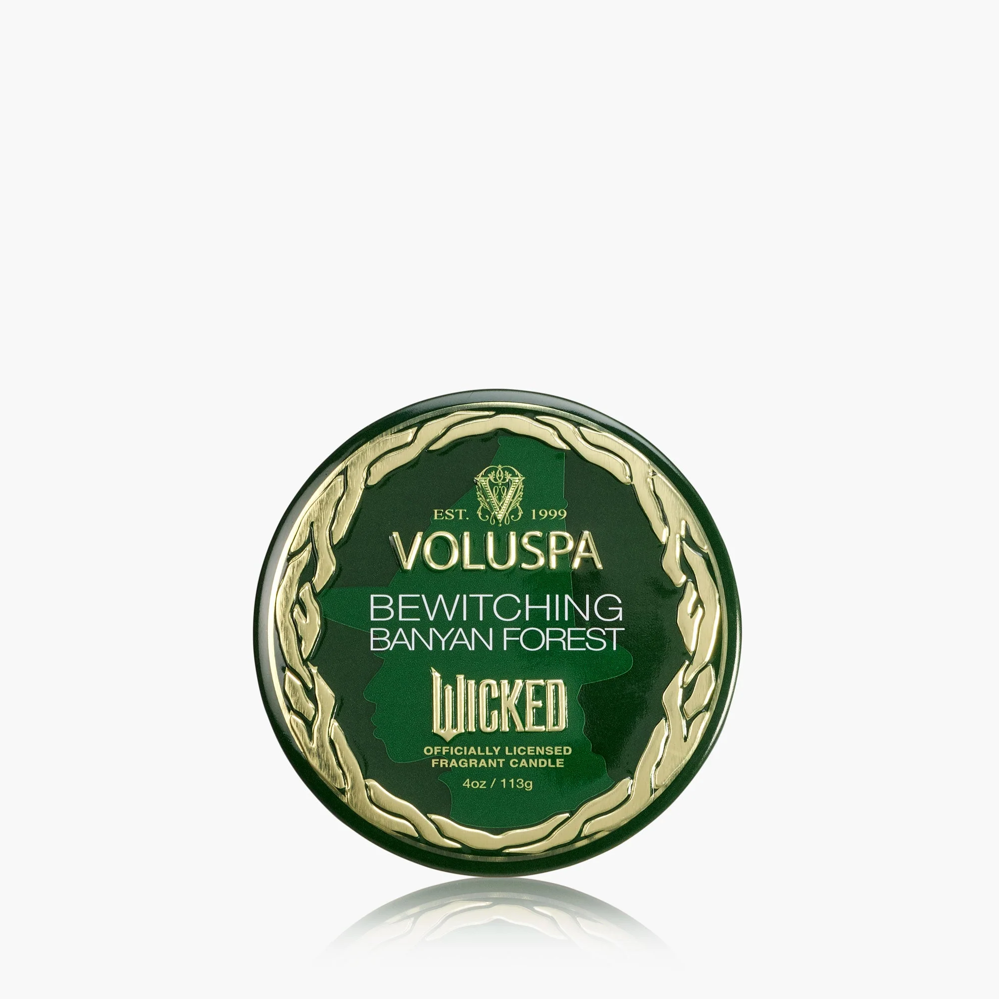 Voluspa WICKED  Bewitching Banyan Forest Mini Tin 