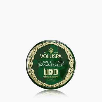 Voluspa WICKED  Bewitching Banyan Forest Mini Tin 