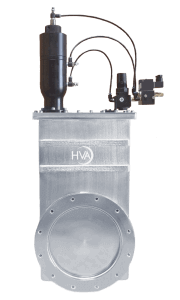 Gate valve HVA DN250ISO-F pneumatic 3 pos
