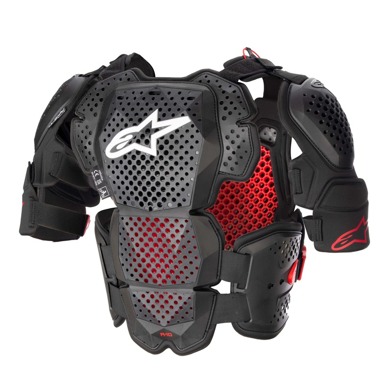Alpinestars Skyddsväst A-10 V2 Full Chest Svart/Antrasit - 2