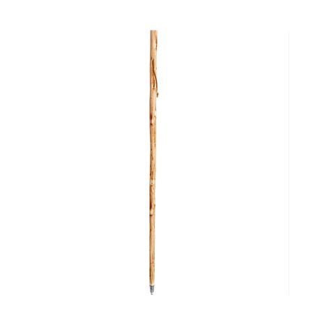 Vandringskäpp med kompass  till barn – obehandlad  kastanjeträ - 100 cm  - 5