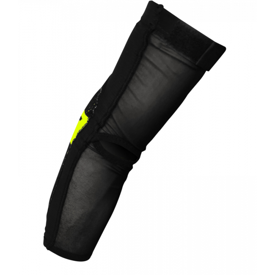 Shot, ARMBÅGSKYDD AIRLIGHT BLACK NEON YELLOW, VUXEN - 2