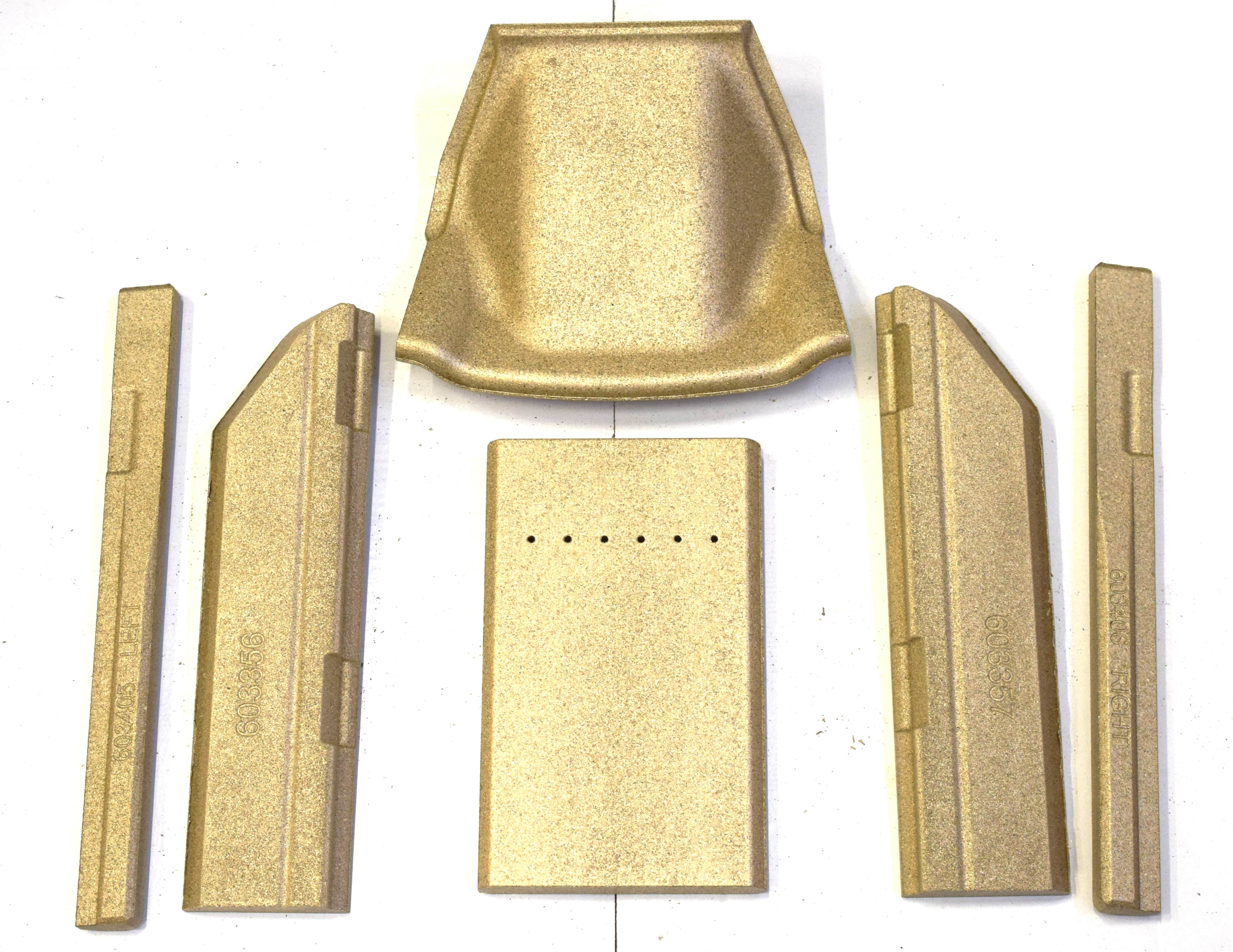 Komplett vermiculitset till Contura 750/780 (Med sidoglas) - 2