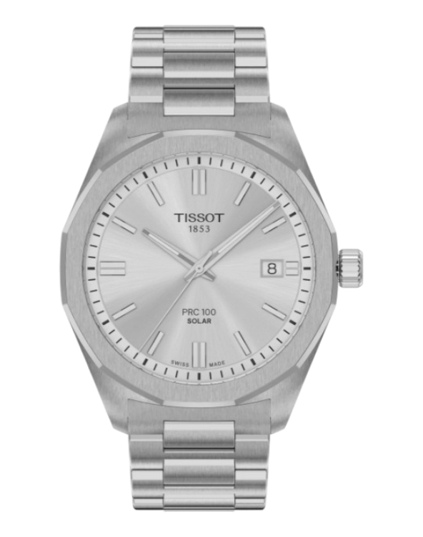 T151.422.11.031.00 Tissot PRC 100 Solar 39 silver