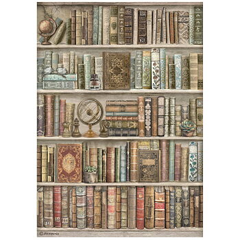 A4 Rice paper packed - Bookshelf 