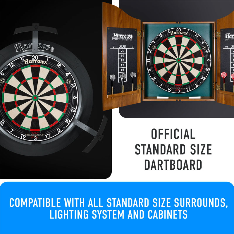 Harrows Pro Matchplay 2 Dartboard - 10