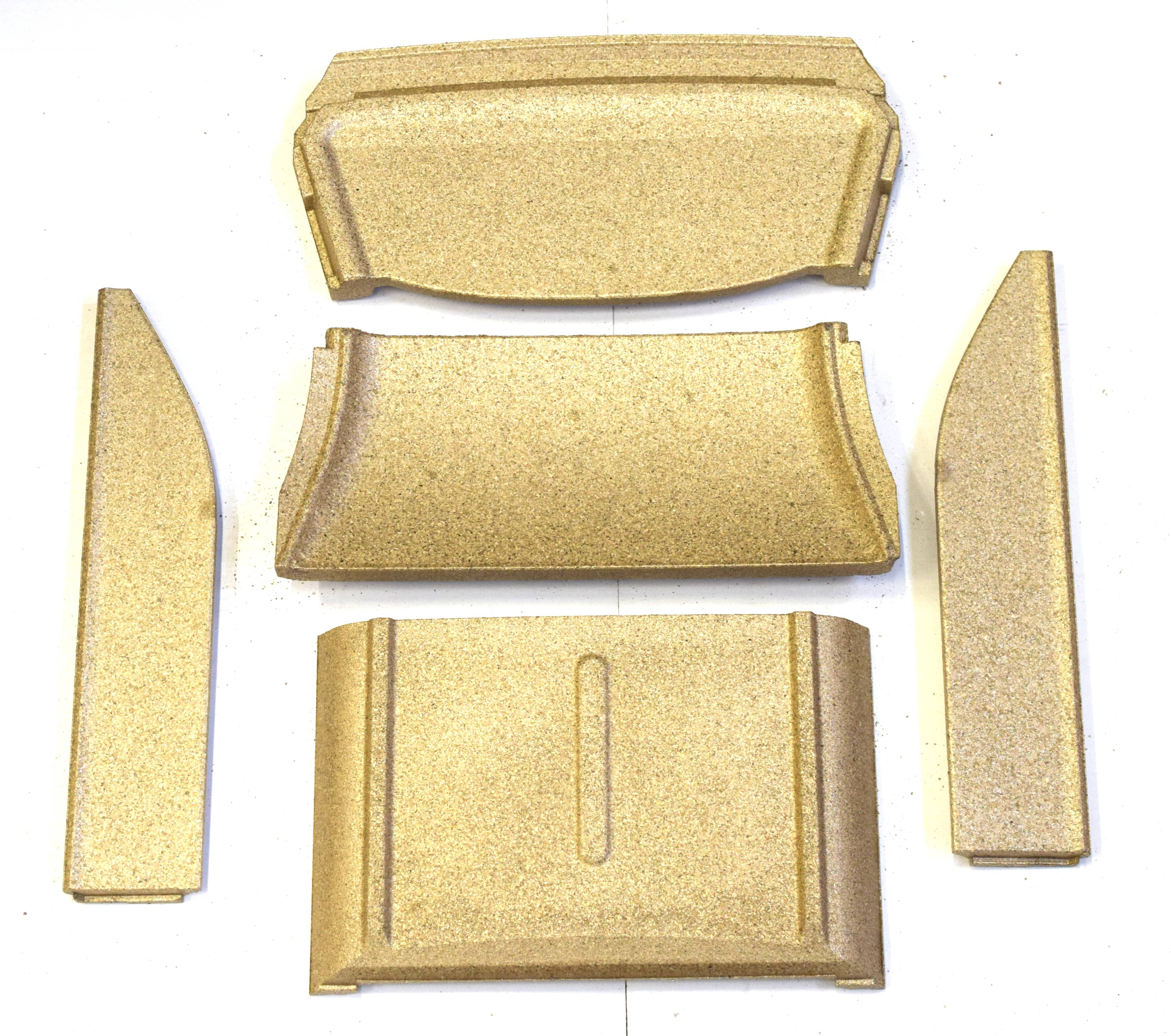 Komplett vermiculitset till Contura 856 Style - 2