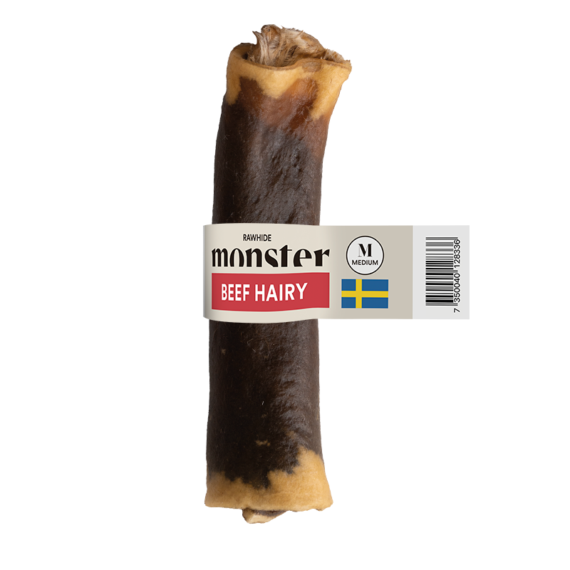 Monster Rawhide Beef Hairy, M