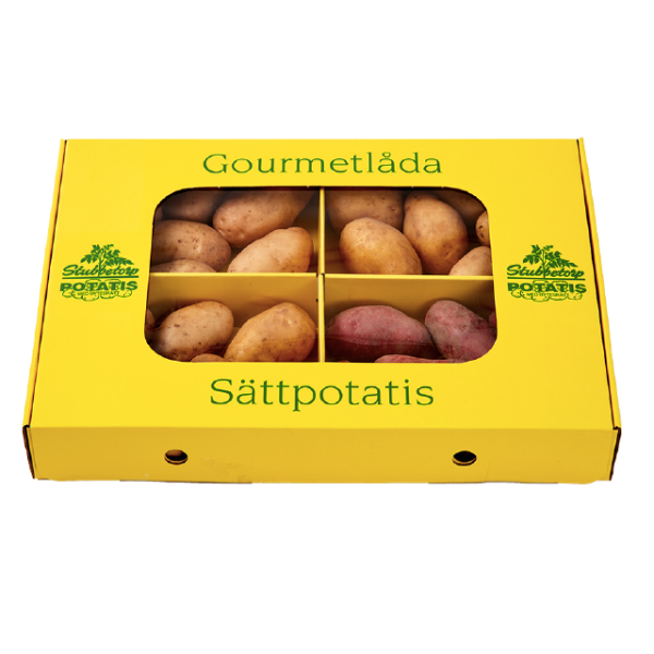 Sättpotatis - Gourmetlåda - 4 sorter