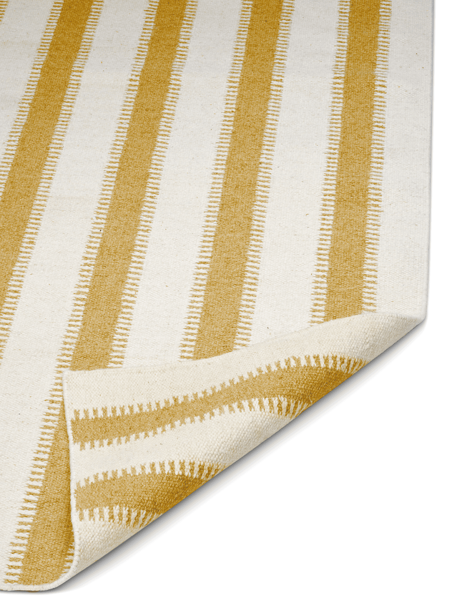 Stripe Gul/Vit 250x350cm - 2