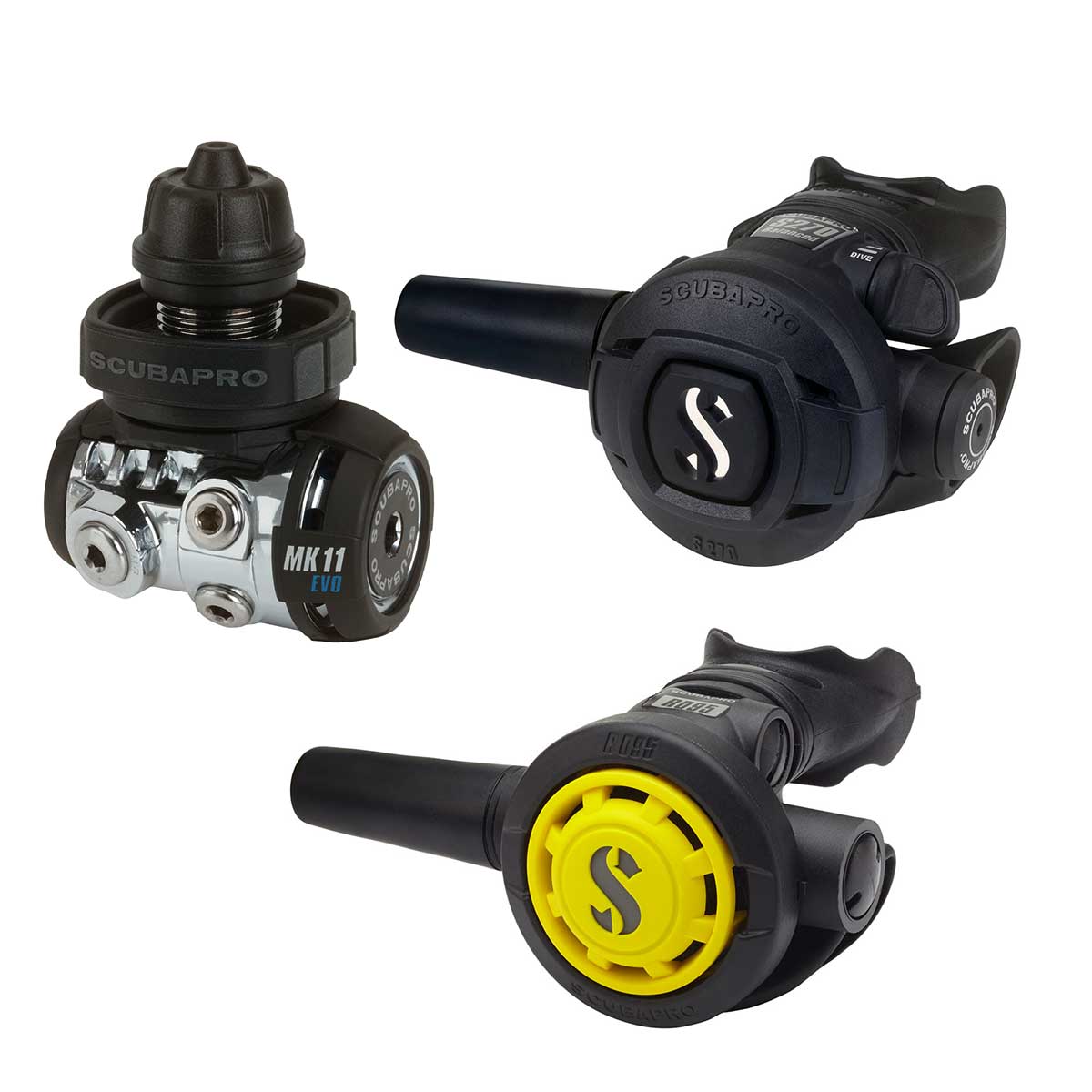 Mk11 EVO/S270/R095 Scubapro regulatorpaket