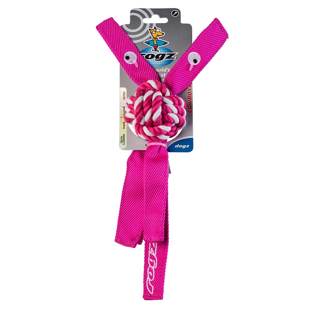 Rogz Cowboyz Knutboll rosa small