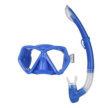 Cyclops and snorkel junior ca. 8-14 years - Zephir Jr - BLUE - Mares