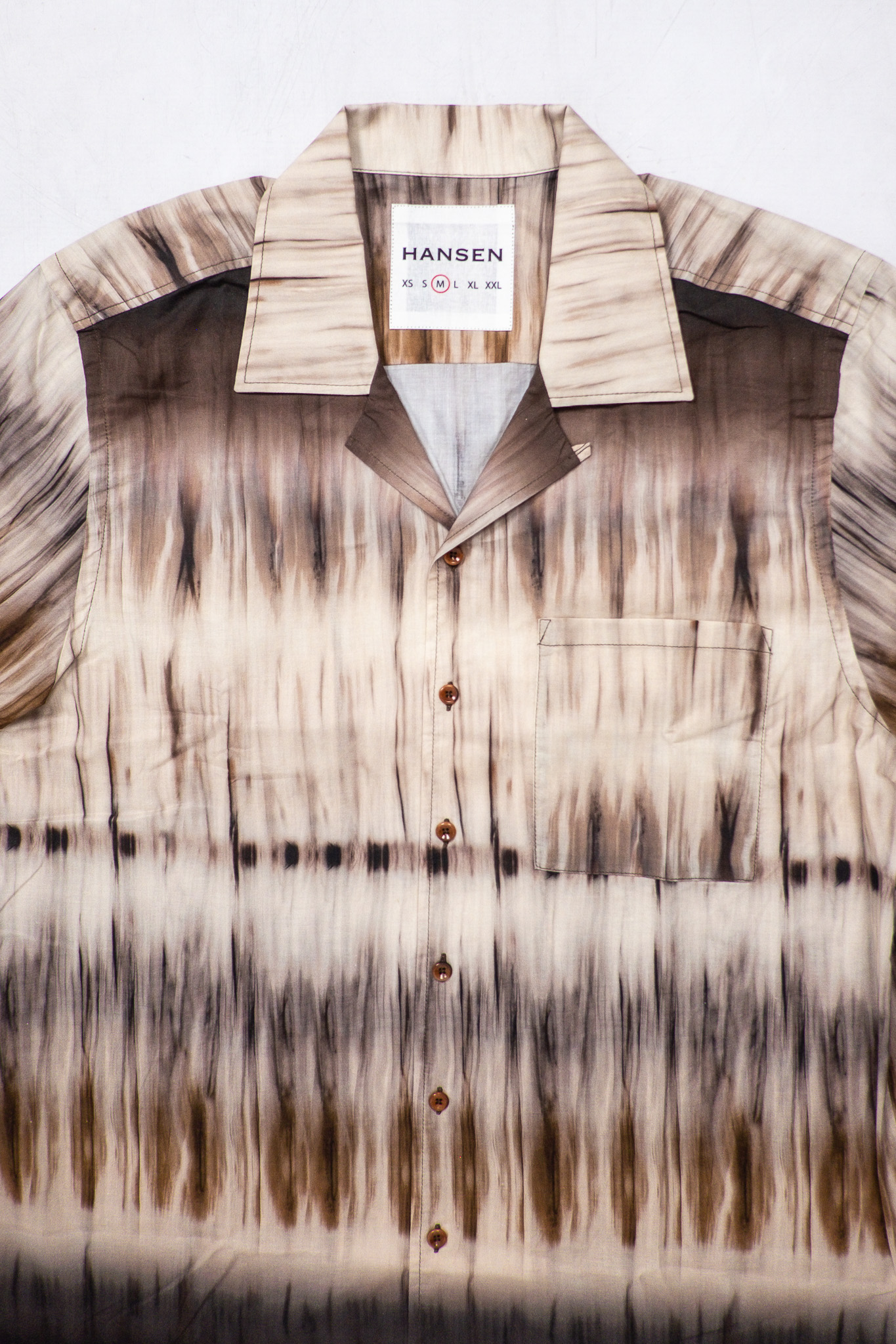 Hansen Garments - Caleb S/S Cabana Shirt Tiramisu - 2