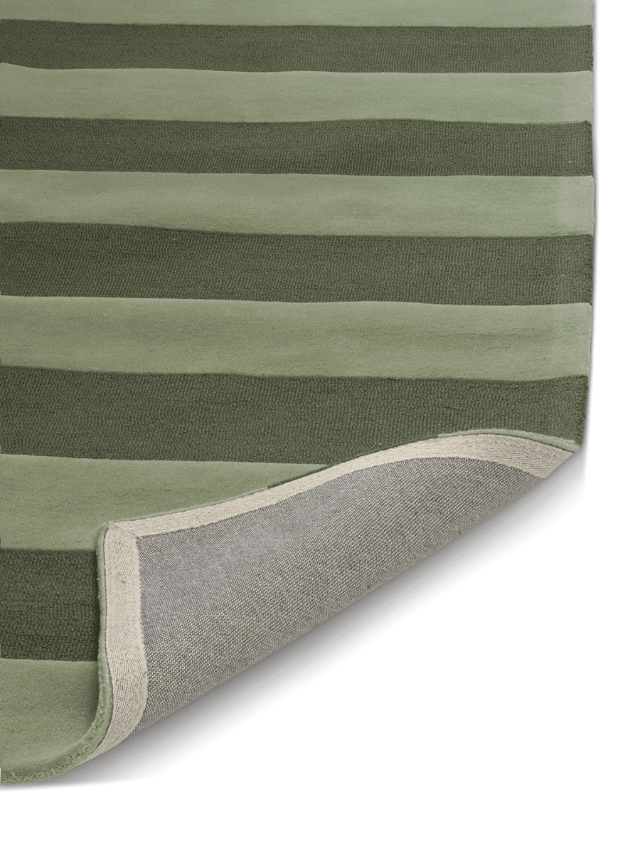 Stripe Boucle Grön 170x230cm - 4