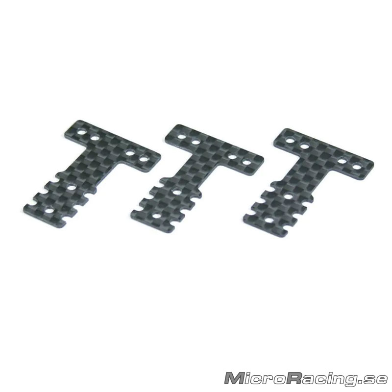 KYOSHO - Fjädrings platta, Bak, Kolfiber (MM/LM)