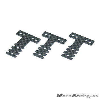 KYOSHO - Carbon Rear Suspension Plate Set (MM/LM)