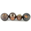 アーサー・アンダーソン  一点もの  茶色いベース  4点セット  (5–9cm)  1950年代